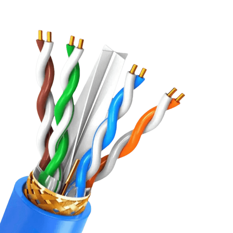Double-shielded Category 6 Cables